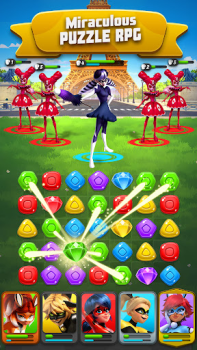 Herunterladen Miraculous Puzzle Hero Match 3 Gelegentlich für Android Bildschirmfoto 5