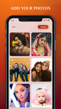 Herunterladen Photo Video Maker with Music Unterhaltung für Android Bildschirmfoto 4