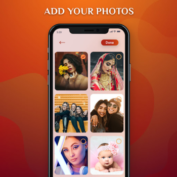 Herunterladen Photo Video Maker with Music Unterhaltung für Android Bildschirmfoto 6