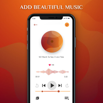 Herunterladen Photo Video Maker with Music Unterhaltung für Android Bildschirmfoto 7