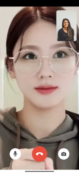 Herunterladen (G)I-DLE Fake-Videoanruf, Chat Unterhaltung für Android Bildschirmfoto 4