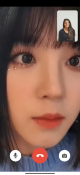 Herunterladen (G)I-DLE Fake-Videoanruf, Chat Unterhaltung für Android Bildschirmfoto 5