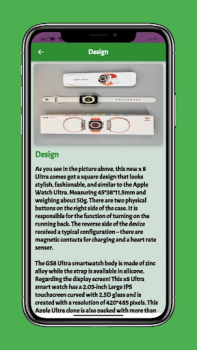 Herunterladen x8 ultra smart watch Guide Bildung für Android Bildschirmfoto 3