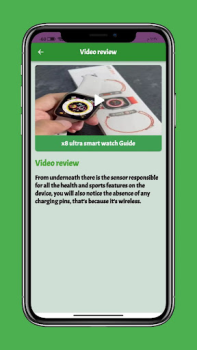 Herunterladen x8 ultra smart watch Guide Bildung für Android Bildschirmfoto 5
