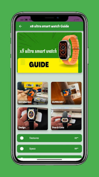 Herunterladen x8 ultra smart watch Guide Bildung für Android Bildschirmfoto 7