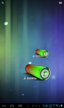 Herunterladen 3D-AA Battery Widget Werkzeuge für Android Bildschirmfoto 3