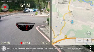 Herunterladen 3D Compass Plus Karten & Navigation für Android Bildschirmfoto 3