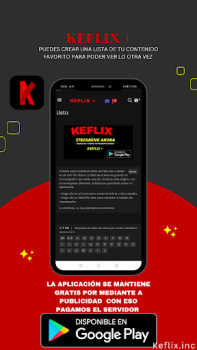 Herunterladen Keflix  Prime Unterhaltung für Android Bildschirmfoto 3