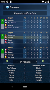 Herunterladen Brasfoot Sport Spiele für Android Bildschirmfoto 4