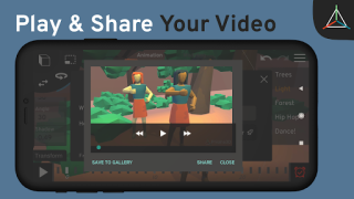 Herunterladen Prisma3D - Modeling, Animation Werkzeuge für Android Bildschirmfoto 4
