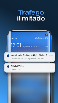 Herunterladen GDMNET Pro - Client VPN - SSH Quizze für Android Bildschirmfoto 3