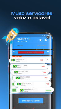 Herunterladen GDMNET Pro - Client VPN - SSH Quizze für Android Bildschirmfoto 7