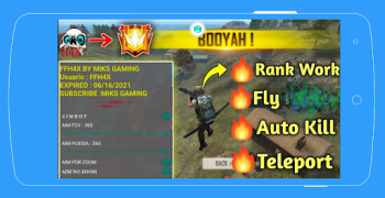 Herunterladen ffh4x mod menu for fire Brettspiele für Android Bildschirmfoto 2