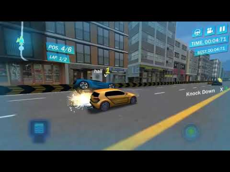 Herunterladen Straßenrennen 3D Rennen für Android