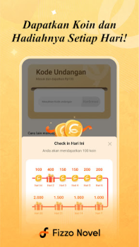 Herunterladen Fizzo Novel - Reading Offline Bücher und Leitfäden für Android Bildschirmfoto 2