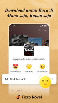 Herunterladen Fizzo Novel - Reading Offline Bücher und Leitfäden für Android Bildschirmfoto 6