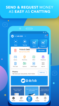 Herunterladen DANA Indonesia Digital Wallet Finanzen für Android Bildschirmfoto 2