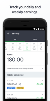 Herunterladen Grab Driver: App for Partners Karten & Navigation für Android Bildschirmfoto 4