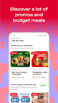 Herunterladen Gojek - Transportasi & Makanan Reisen für Android Bildschirmfoto 4