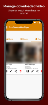 Herunterladen DoodStream Video Player Video-Player und -Editoren für Android Bildschirmfoto 4