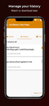 Herunterladen DoodStream Video Player Video-Player und -Editoren für Android Bildschirmfoto 7