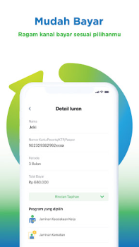 Herunterladen JMO (Jamsostek Mobile) Finanzen für Android Bildschirmfoto 5