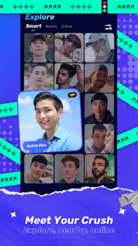 Herunterladen HeeSay - Blued LIVE & Dating Soziales für Android Bildschirmfoto 5