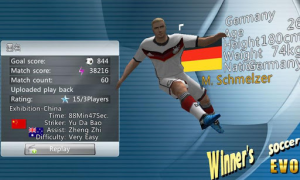 Herunterladen Winner Soccer Evolution Sport Spiele für Android Bildschirmfoto 2