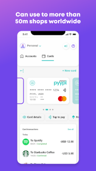 Herunterladen Pyypl - it’s your money Finanzen für Android Bildschirmfoto 3
