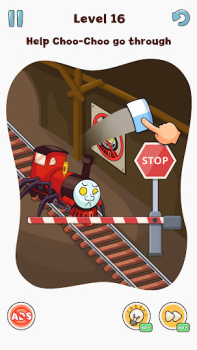 Herunterladen DOP Choo: Delete one part Puzzle-Spiele für Android Bildschirmfoto 3