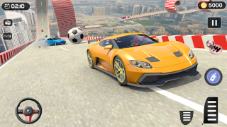 Herunterladen Rennauto große mega-rampe 3d Rollenspiele für Android Bildschirmfoto 5