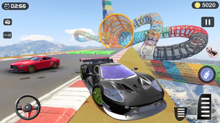 Herunterladen Rennauto große mega-rampe 3d Rollenspiele für Android Bildschirmfoto 6