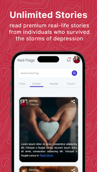 Herunterladen Red Flags Gesundheit & Fitness für Android Bildschirmfoto 3