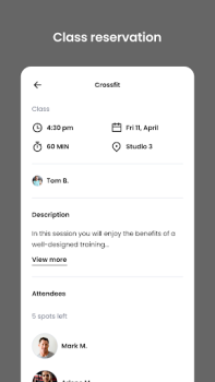 Herunterladen Loft Fitness Gesundheit & Fitness für Android Bildschirmfoto 5