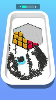 Herunterladen Ausfüllen in 3D (Fill in 3D) Puzzle-Spiele für Android Bildschirmfoto 3