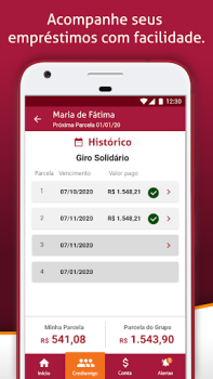 Herunterladen Crediamigo Finanzen für Android Bildschirmfoto 2