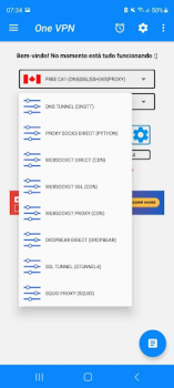 Herunterladen One VPN Werkzeuge für Android Bildschirmfoto 3