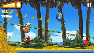 Herunterladen Banana Kong Aktion für Android Bildschirmfoto 3