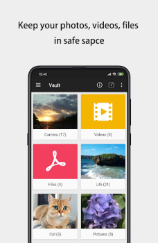 Herunterladen Calculator - hide photos Werkzeuge für Android Bildschirmfoto 2
