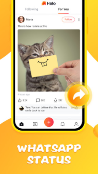 Herunterladen Helo - Humor and Social Trends Soziales für Android Bildschirmfoto 3