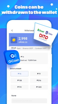 Herunterladen Tap Coin - Make money online Unterhaltung für Android Bildschirmfoto 4