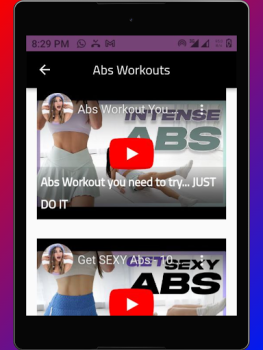 Herunterladen Workout - Chloe Ting Gesundheit & Fitness für Android Bildschirmfoto 6