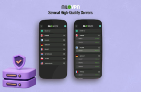 Herunterladen MiLO VPN - Fast VPN and Proxy Werkzeuge für Android Bildschirmfoto 7