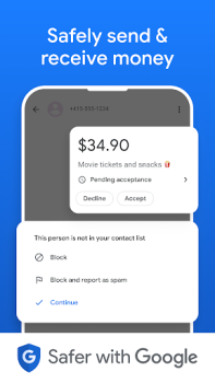 Herunterladen Google Pay: Save and Pay Finanzen für Android Bildschirmfoto 3