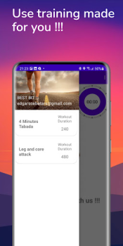 Herunterladen Full body workout at home Gesundheit & Fitness für Android Bildschirmfoto 3