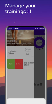 Herunterladen Full body workout at home Gesundheit & Fitness für Android Bildschirmfoto 5