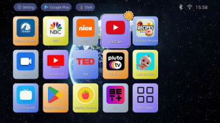 Herunterladen TV Launcher  - Smart TV BOX Personalisierung für Android Bildschirmfoto 2