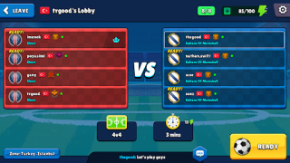 Herunterladen MamoBall 4v4 Online Fußball Sport Spiele für Android Bildschirmfoto 6
