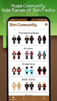 Herunterladen Skin Pack Maker für Minecraft Unterhaltung für Android Bildschirmfoto 2