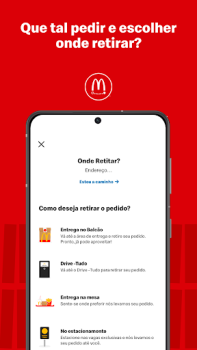 Herunterladen McDonald’s: Cupons e Delivery Essen & Trinken für Android Bildschirmfoto 2